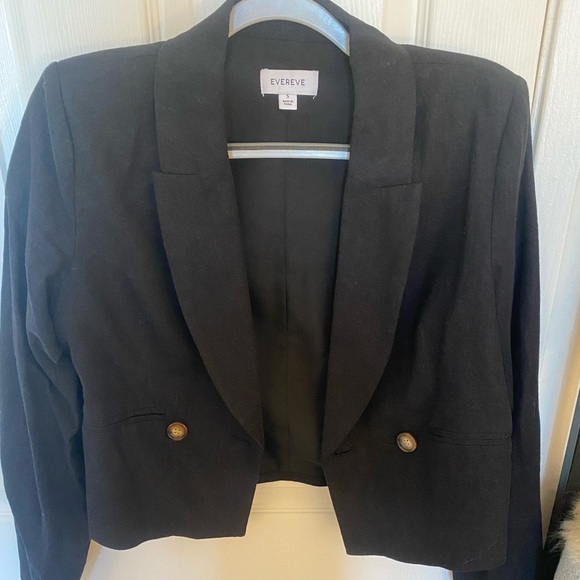 Evereve Janice Cropped Blazer - Picture 3 of 5